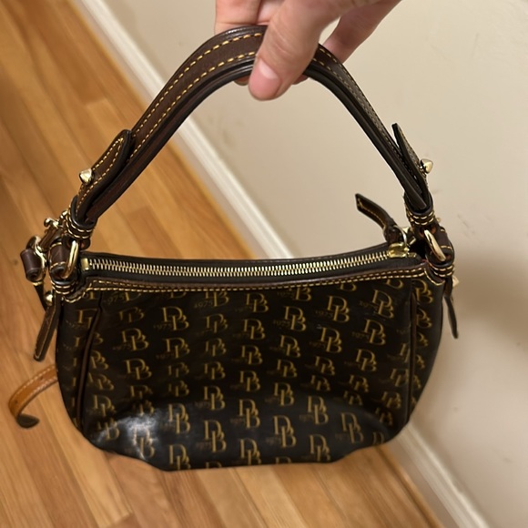 Dooney & Bourke Margot Signature 1975 DB Logo Shoulder Crossbody Bag - Picture 8 of 9